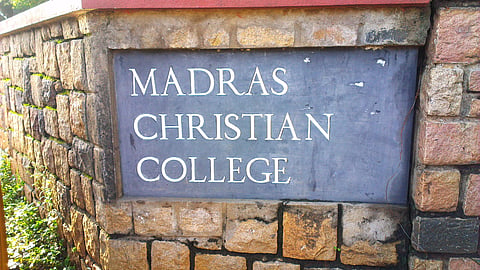 Madras Christian College also opened a Quatroseptcentenniel building in the campus (Pic: PTI)