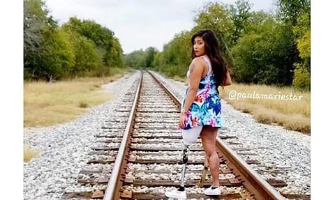 Paula Mariester, a model featured in disabled beauties | Pic: Instagram/ Disabled Beauties
