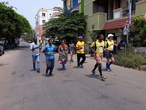 Covering 770 km, the group will be running from Chennai to Kovalam in Trivandrum in 16 days