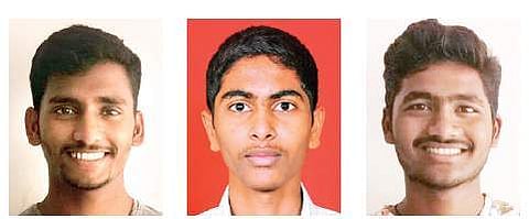 ​ Lakshman, Sangappa,  Anjaneya have passed with flying colours