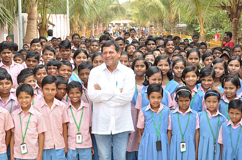 Dr Achyuta Samanta has made it a habit to practise the Art of Giving