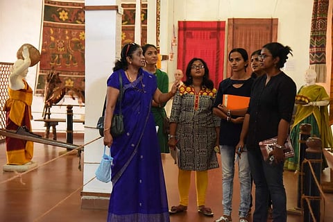 Guided tour by Geetha Vasudevan