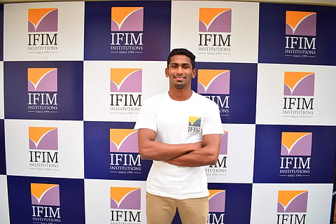 IFIM Institutions and Sajan share the same view of the importance of fitness and discipline from a young age