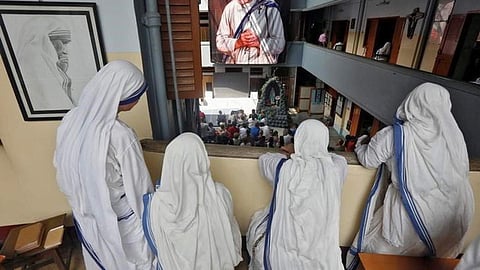 67-year-old Infant Tresa, a member of the Franciscan Clarist Congregation (FCC), feels that 'Yoga is secular' and 'it does not belong to any  particular religion