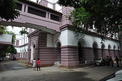 The students of the University are protesting over a hike in counselling charges