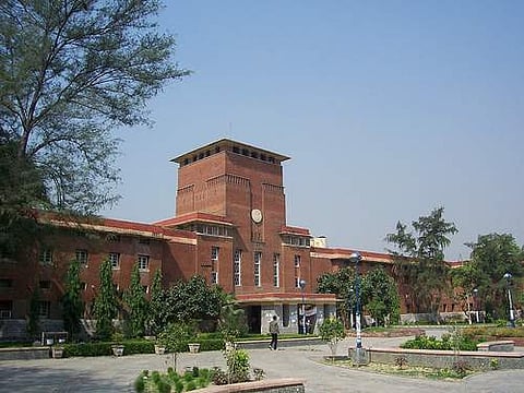 The student said she was abused by two men who, she alleged, were from Akhil Bharatiya Vidyarthi Parishad, a rival student group