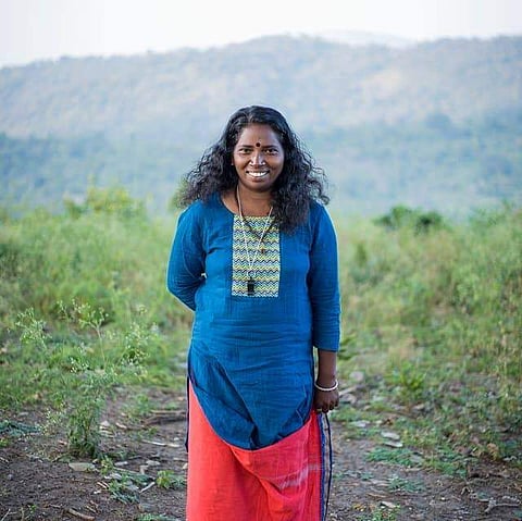 Bindu Thankam Kalyani is a teacher and a Dalit activist (pic: Facebook/ Bindu Thankam Kalyani)