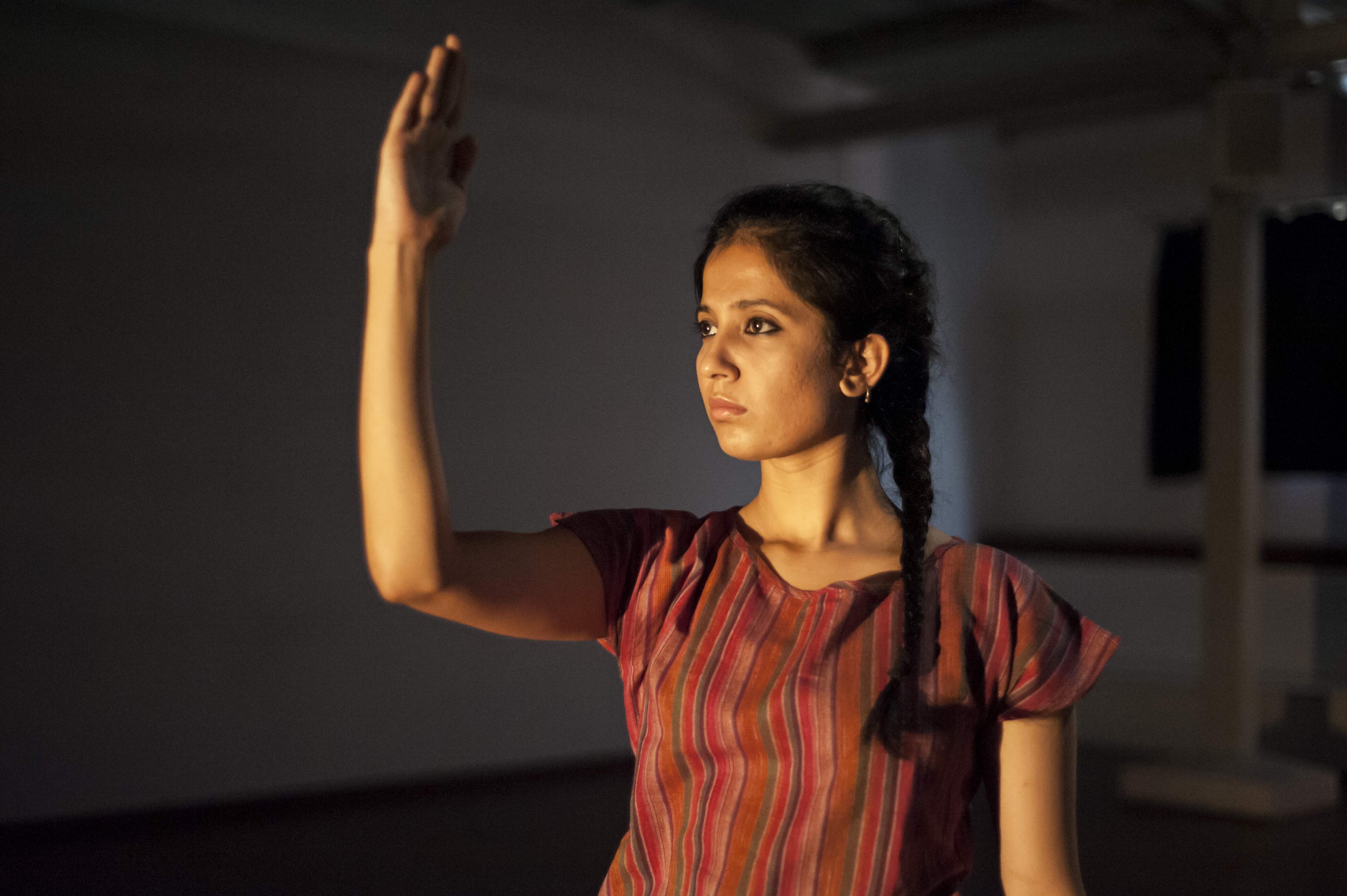 Poorna Swami during a performance | (Pic: Richa Bhavanam)