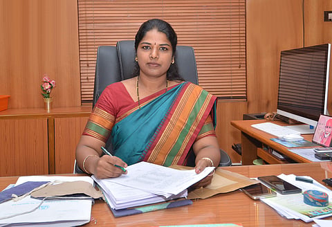Shilpa is the first woman collector of Tirunelveli (pic: tirunelveli.nic.in)