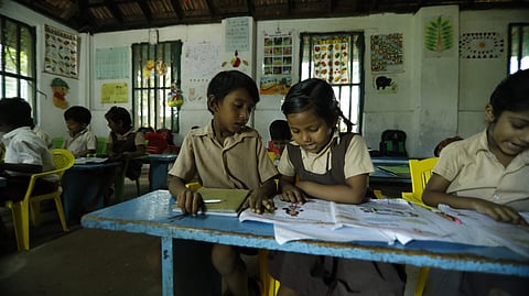 Roshni uses bilingual and graphic instructional methods to help students who speak various mother tongues