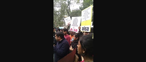Copies of the bill were burned on Thrusday