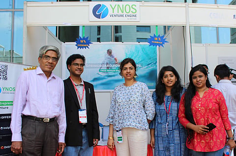 Prof Bhaskar Ramamurthi, Director, IIT Madras, who was present during the launch, lauded the YNOS team for developing this platform (Pic: IITM)