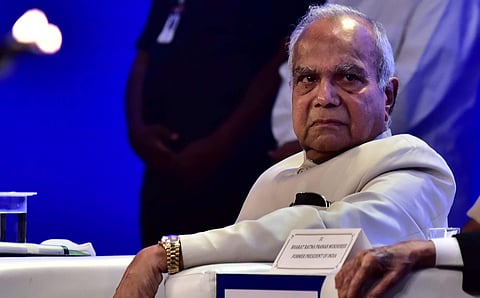 Tamil Nadu Governor Banwarilal Purohit (Pic: Express/P Jawahar)