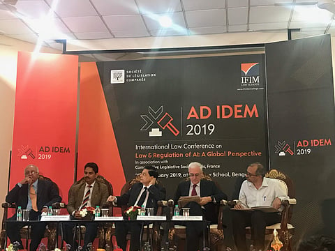 The event also had eminent personalities from among the legal fraternity and technology sector (Pic: IFIM)
