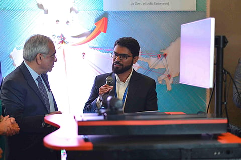 Habib Ali, co-founder of BeAble Health with Dr Rajiv Kumar