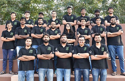 The students worked on the indigenous design and development of the project at Centre for Innovation (CFI), IIT Madras  (Pic: Facebook)