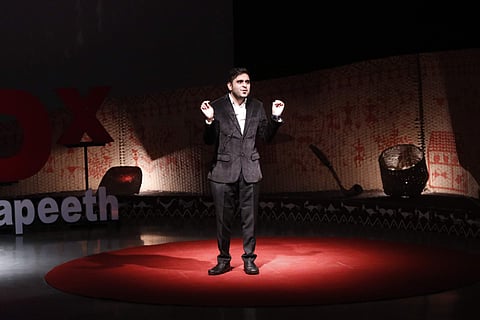 Honoured with the Rashtriya Gaurav Award for his tenth novel The Modern Day Hindu, Nikhil's book is a knowledge-driven non-fiction book (Pic: Nikhil)
