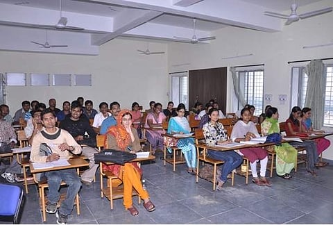 Students listening attentively | (Pic: Apollo Institute of Hospital Administration)