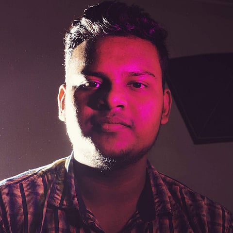 20-year-old Vijayavarthan P is a student of Visual Communication at SRM University