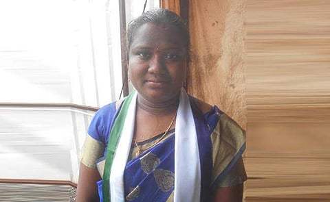 Madhavi is the daughter of Goddeti  Demudu, who served twice as MLA in united Andhra Pradesh