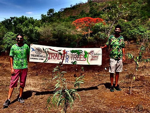 'Buy one get one tree' allows you to plant a tree for each t-shirt you buy from them (Pic: Facebook)