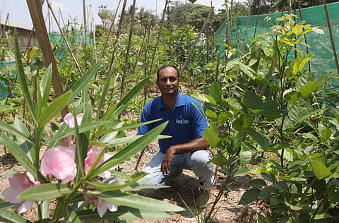 Pradeep and his team have been working for a green present and future through their various projects like Pedh Lagao, Project Jal and more (Pic: Bhushan Koyande)