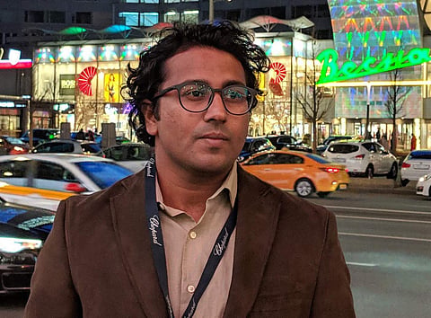 Swastik Choudhury on the streets of Moscow | (Pic: Swastik Choudhury)