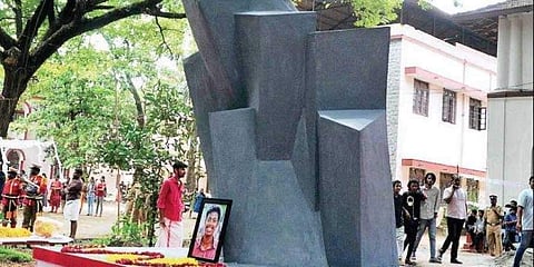 The Abhimanyu memorial in Maharajas