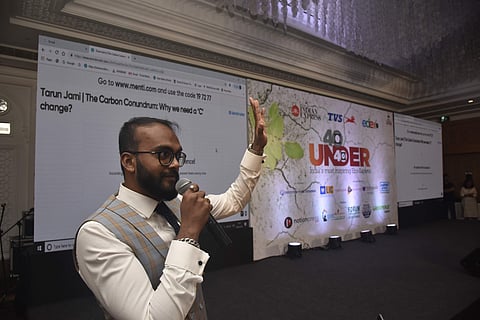 Tarun Jami at Edex 40 Under 40, 2019