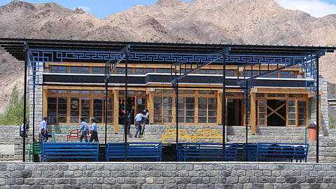 More than the great infrastructure, Druk Padma Karpo School has adopted some delightfully offbeat methods that make it stand out (Pic: Express | Prajanma Das)
