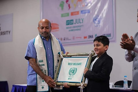 Sharanavya Model United Nations (MUN), Children Climate Conference (Pic: Shantanu)