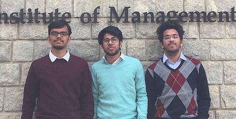 Founders of SkillTern, missing in the picture is Rishabh | (Pic: SkillTern)