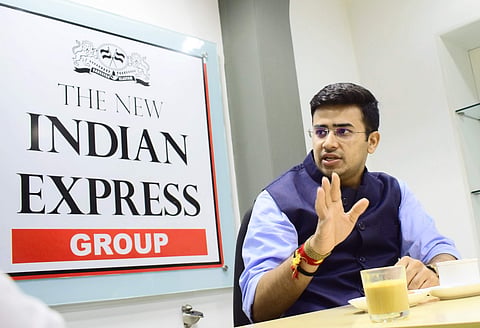 Tejasvi Surya| Pic: TNIE