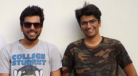 Sriharsha Karamchati and Madhavan Malolan | (Pic: Socionity)