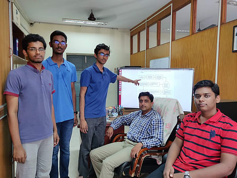 Dr Vishal with his team