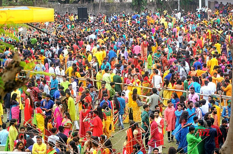 Holi celebrations at RBU| Pic: Google images