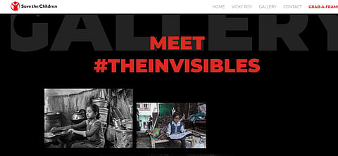 The exhibition was titled A Lens on #TheInvisibles