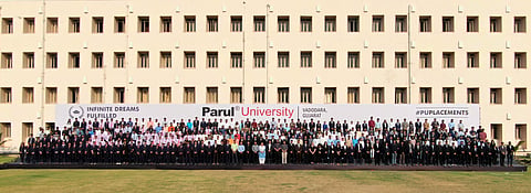 The students of Parul University
