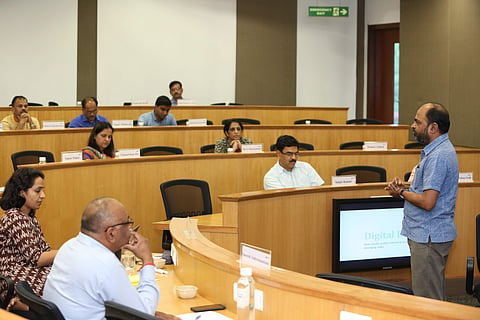 Professor Ashwini addressing participants | (Pic: ISB)