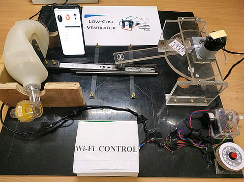 Ventilator developed by IIT Mandi