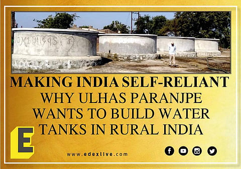 The 72-year-old, who has been in the construction business for decades, came up with an idea to build tanks to store the rainwater which can be used at any point of time for irrigation (Pic: Edexlive)
