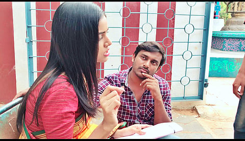 Before a scene | (Pic: Deepak Reddy)