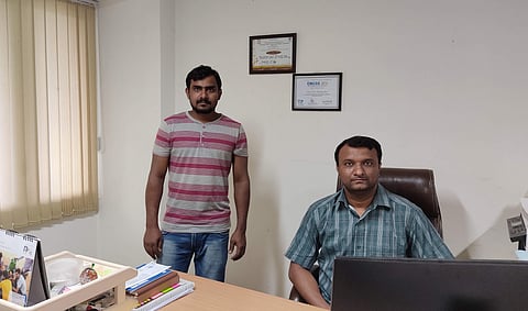 Dr Rajendra Kumar Ray, Associate Professor, School of Basic Sciences, IIT Mandi (right) | Pic: IIT Mandi