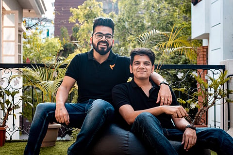 FamPay founders Kush Taneja (left) with Sambhav Jain (Pics: FamPay)