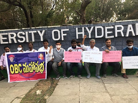 Protest at UoH