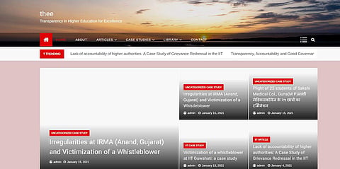 The website was started in January 2021
