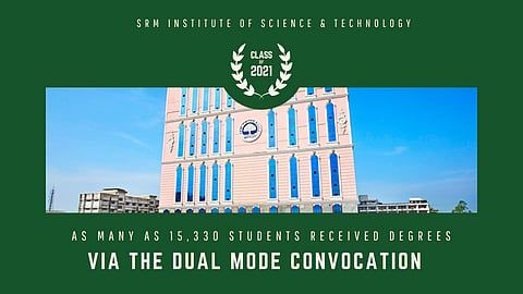 Congratulations, students | (Pic: SRMIST and Edexlive)