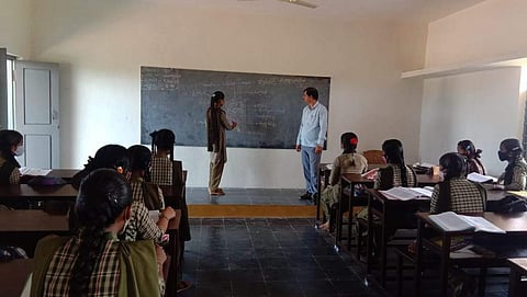 Government High School in Kyadiguppa in Koppal (Picture: Edexlive)