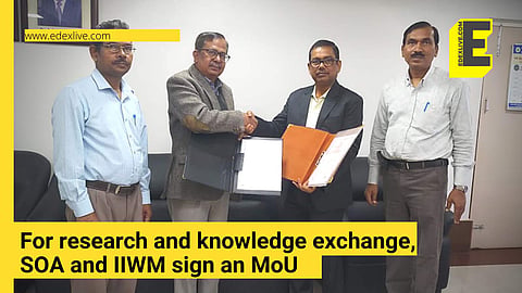 Signing the MoU | (Pic: SOA and Edexlive)