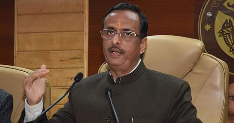 Rajya Sabha MP and former Uttar Pradesh Deputy Chief Minister Dinesh Sharma 